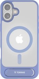 Etui Torras Pstand Series do iPhone 16 niebieskie