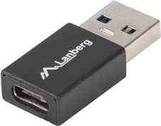Adapter USB-A na USB-C 3.1, czarny