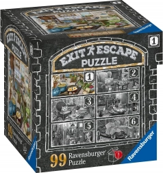 Gra ucieczkowa puzzle Nawiedzona rezydencja - W kuchni
