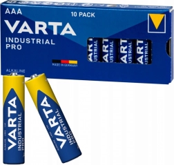 Baterie alkaliczne AAA Industrial Pro – 10 szt.