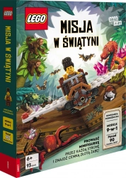 LEGO misie w świątyni – interaktywna książka ze zestawem
