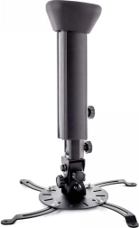 Sufitowy uchwyt do projektora PMV100, czarny, 30 kg, 450–650 mm