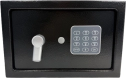 Kompaktowy sejf biurowy na kod i klucz