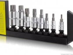 Zestaw nasadek TORX, 8 sztuk