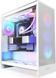 NZXT H7 Flow RGB biała obudowa PC (mid‑tower, 2024)