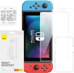 Szkło hartowane Baseus screen protector do Nintendo Switch (2019)
