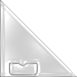 Samoprzylepne narożniki z kieszonką na wizytówkę, 6 szt.