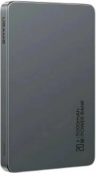 Magnetyczny powerbank 5000 mAh 20W z MagSafe i PD, szary