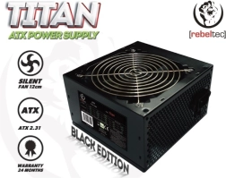 Uniwersalny komputerowy zasilacz ATX 2.31 REBELTEC Titan 450W