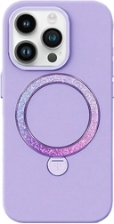 Joyroom etui Dancing Circle do iPhone 15 Pro Max, fioletowe