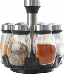 Da304 zestaw 6 obrotowych pojemników na przyprawy