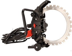 Przenośna pierścieniowa przecinarka do betonu 6000 W – czarna