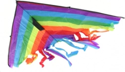 Kolorowy nylonowy latawiec 120 x 90 cm