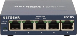 Netgear ProSAFE 5‑portowy gigabitowy przełącznik GS105