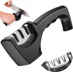 Trójfazowa ostrzałka do noży kuchennych