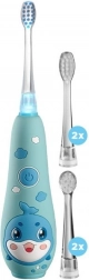 Dziecięca szczoteczka soniczna do zębów Kido Smile, 1–5 lat, niebieska