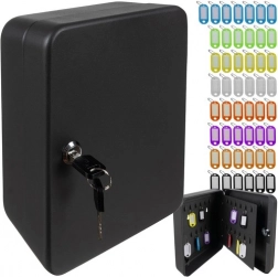 Sejf na klucze z 48 haczykami i identyfikatorami MALATEC