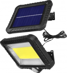 Solarny LED reflektor z czujnikiem ruchu IP44