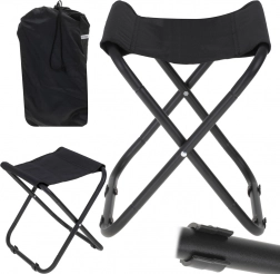 Składane turystyczne krzesełko na kemping i wędkowanie