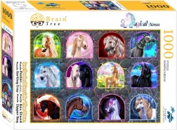Puzzle Magiczne konie 1000 elementów
