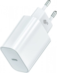 Ładowarka USB C 20W Power Delivery biała