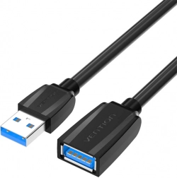 Przedłużacz USB 3.0 męski do USB żeńskiego Vention VAS-A45-B300 3 m (czarny)