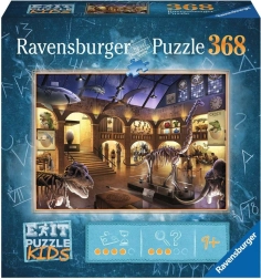 RAVENSBURGER EXIT – noc w muzeum: puzzle ucieczkowe dla dzieci (368 elementów)