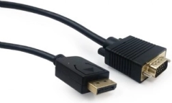Kabel DisplayPort do VGA 1,8 m czarny