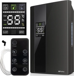 Osuszacz i oczyszczacz powietrza RUHHY 2w1 z UV, 2 l, 30 m², 90 W