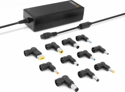Uniwersalny zasilacz do laptopa 90W z zestawem 11 końcówek