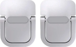 Srebrne podstawki pod laptop