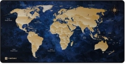 Podkładka pod mysz NATEC World Deep Blue 800 × 400 mm
