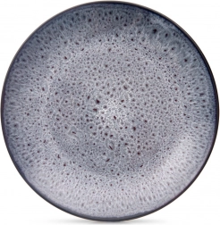 Ceramiczny talerz deserowy Glaze 20,5 cm fioletowy