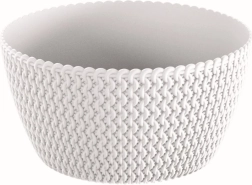 Misa na kwiaty Splofy 23,6 cm biała