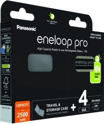 Eneloop PRO Akumulator AA 2500 mAh 4 szt. z pudełkiem