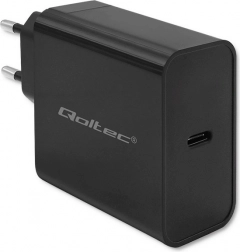 Szybka ładowarka Qoltec 65W USB‑C czarna