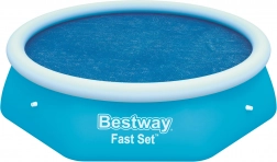 Słoneczna plandeka przykrywająca do basenu 244 cm BESTWAY Fast Set