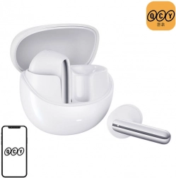Bezprzewodowe słuchawki TWS QCY AilyBuds Pro HT10 z ANC, białe