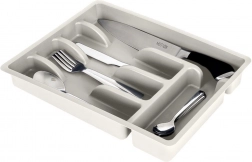 Wkład do szuflady na sztućce szary 36 × 25,5 cm