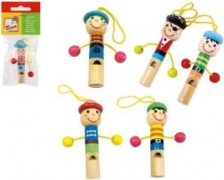 Drewniany Gwizdek Ludzika