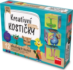 Drewniane klocki Potworki