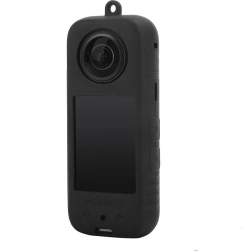 Silikonowe etui ochronne Sunnylife do Insta360 X3, czarne