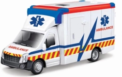 Ambulans z noszami Bburago 1:43