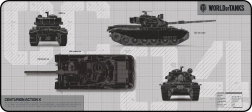 Podkładka pod mysz gamingowa limitowana edycja World of Tanks