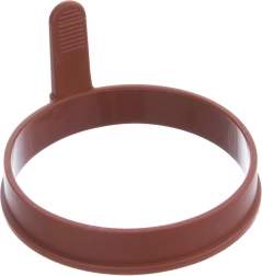 Silikonowa forma do jajek okrągła pomarańczowa SILLINIE