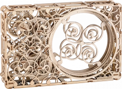 Mechaniczny obraz – drewniane puzzle 3D