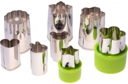 Zestaw 8 wykrawaczek do owoców i warzyw