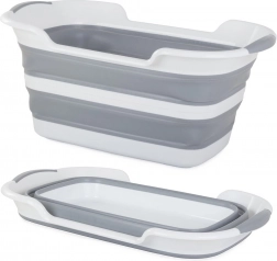 Silikonowa składana misa z odpływem 40 l