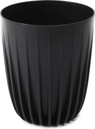 Doniczka Mira 14,5 cm eco recycled czarna