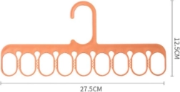Wieszakowy organizer na bieliznę i skarpetki, wielofunkcyjny – pomarańczowy